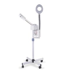 2 in 1 Professional Touch Screen Facial Steamer with 5X Magnifying Lamp