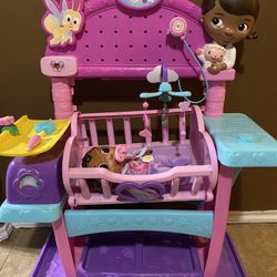  "baby doll nursery playset