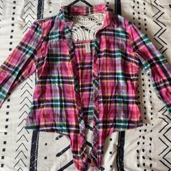 Women’s Tie-Crop Flannel