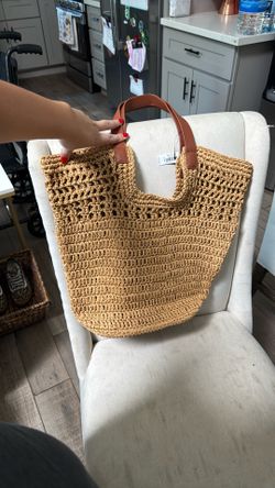 Woven Beach Bag 