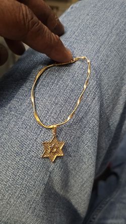 Marco bicego Star Of David Pendant And Bracelet