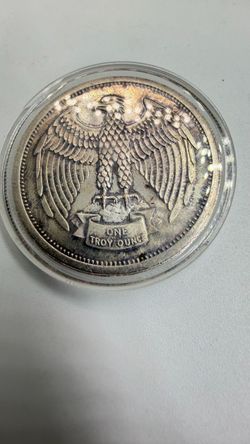 Eagle Spreadwings, Silverado Certified Mint, 1 troy oz .999 Fine Silver