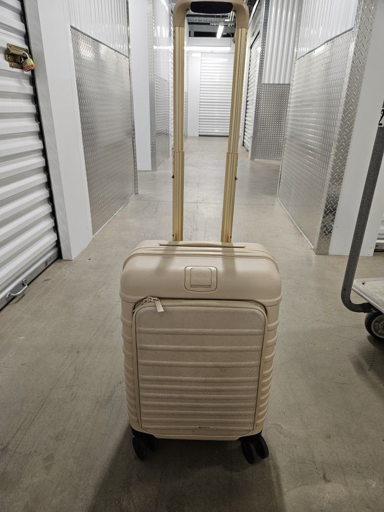 Beis The Front Packet Carry-On Roller In Beige 