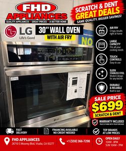 LG 30in wall oven