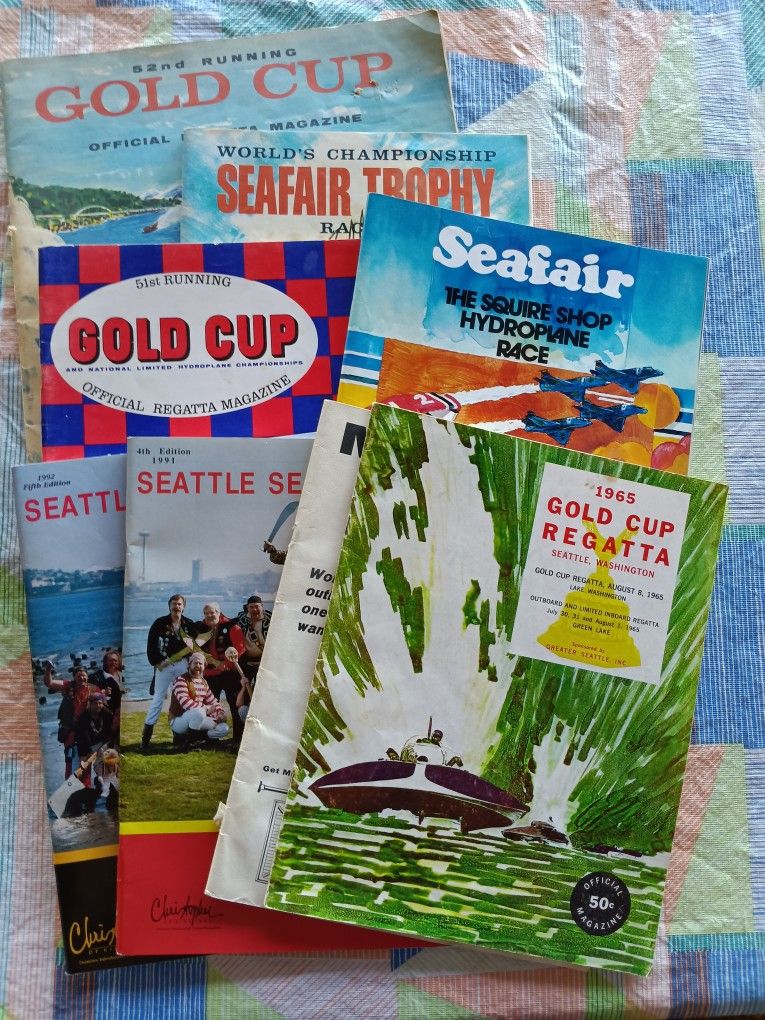 Vintage Seafair Programs