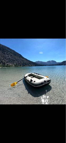 Inflatable X2 hydra-force paddle boat