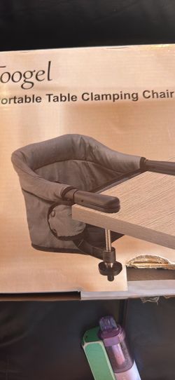 High chair hook on table