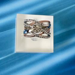 Rose Gold Ring, Size 7