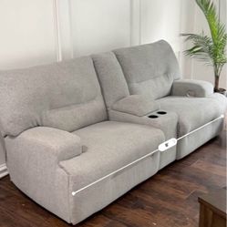 Ashley Furniture automatic recliner sofa