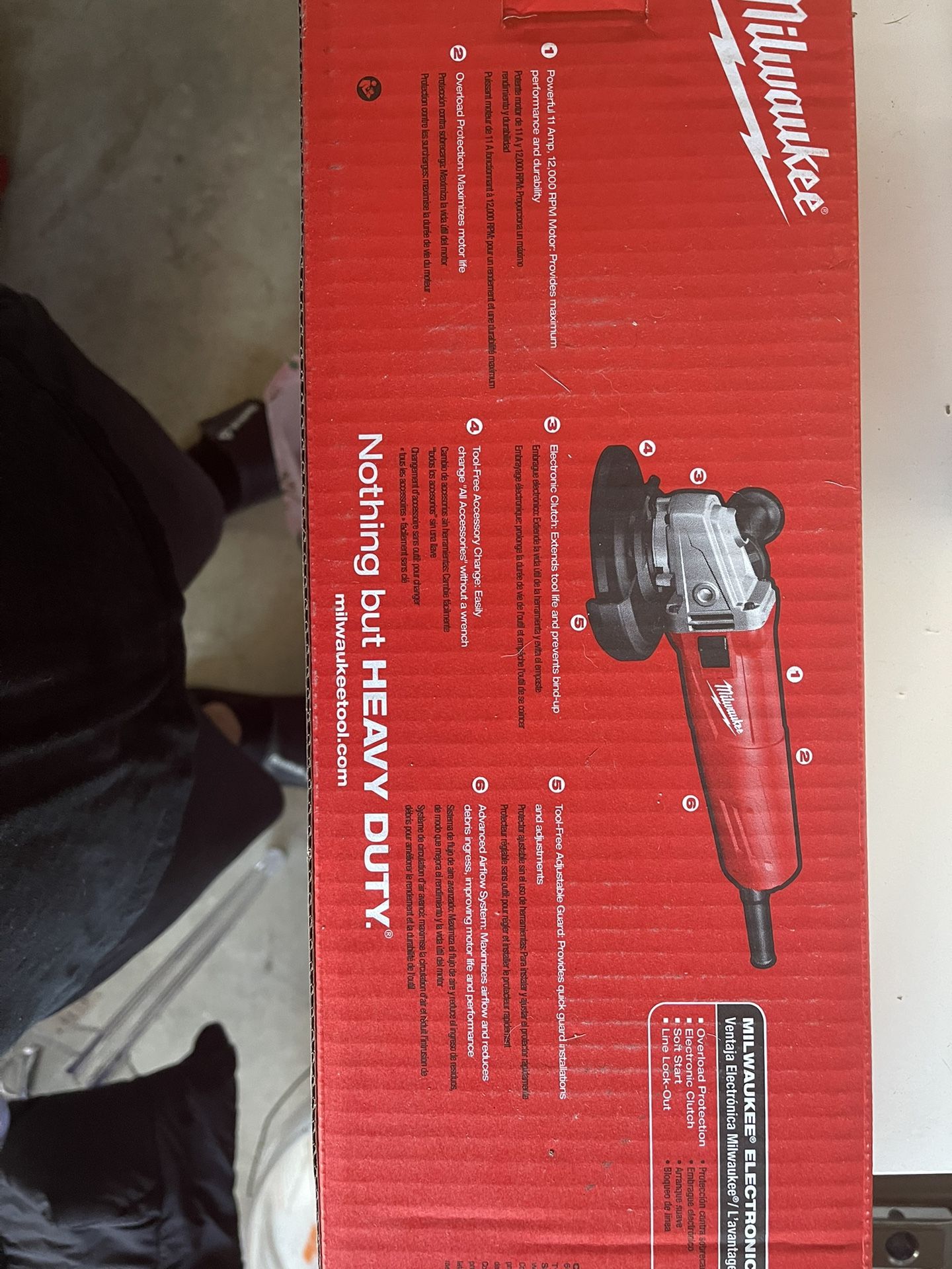 Milwaukee Corded Grinder