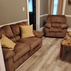 Living Room Set With Recliner Coffee Table And End Table 