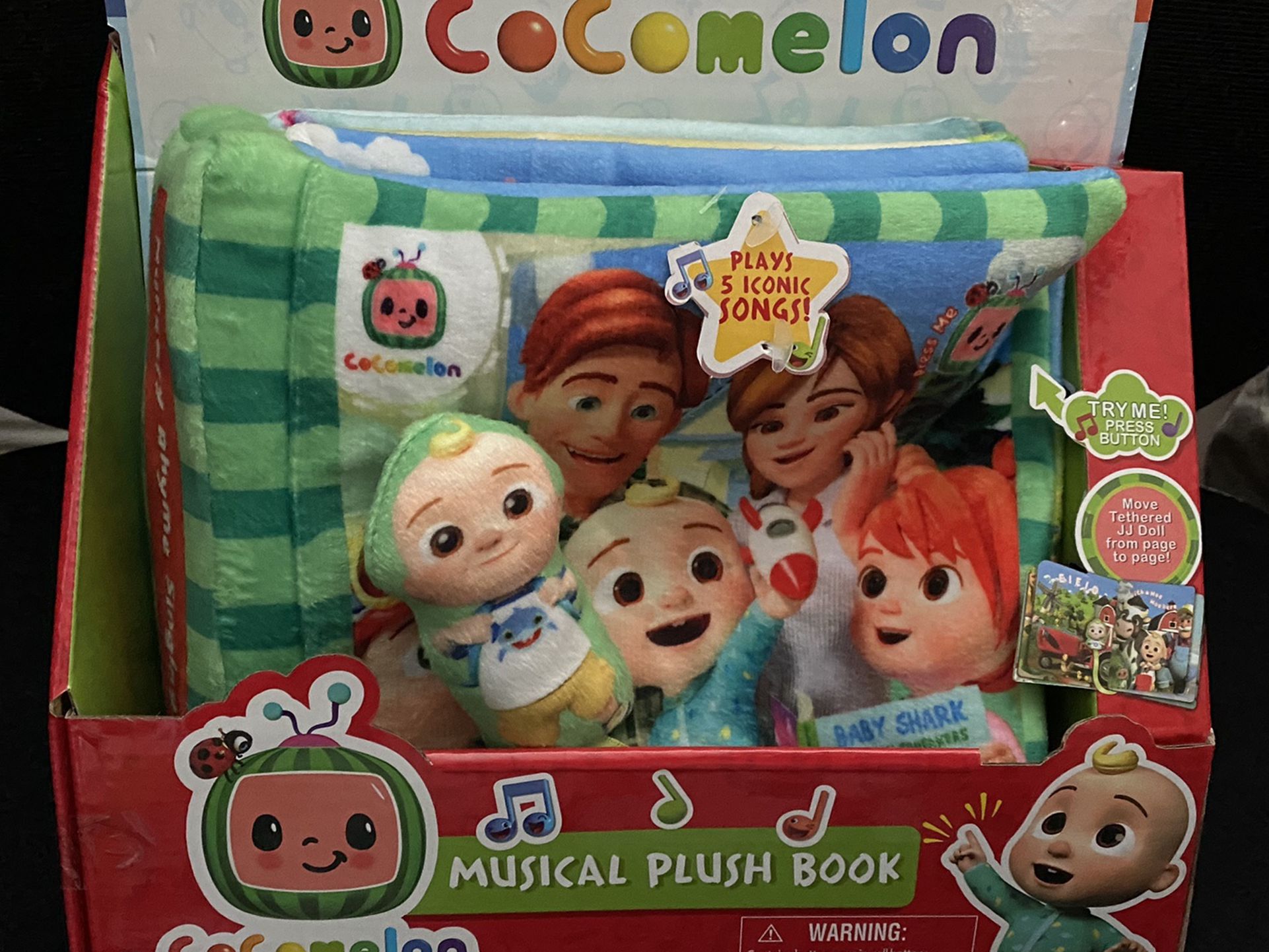 Cocomelon Plush Book