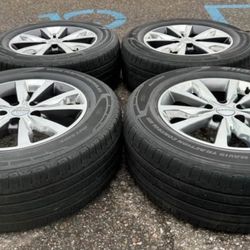 18” JEEP GRAND CHEROKEE DODGE DURANGO COMMANDER WRANGLER WE FINANCE RIMS TIRES SET OEM 