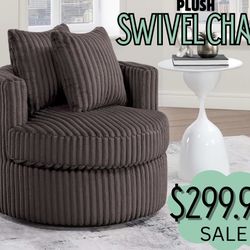 New Modern Swivel Accent Chair 