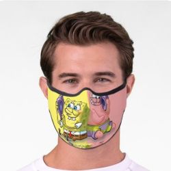Spongebob Patric Facemask 