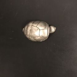 Vintage Kirk Pewter Small Turtle