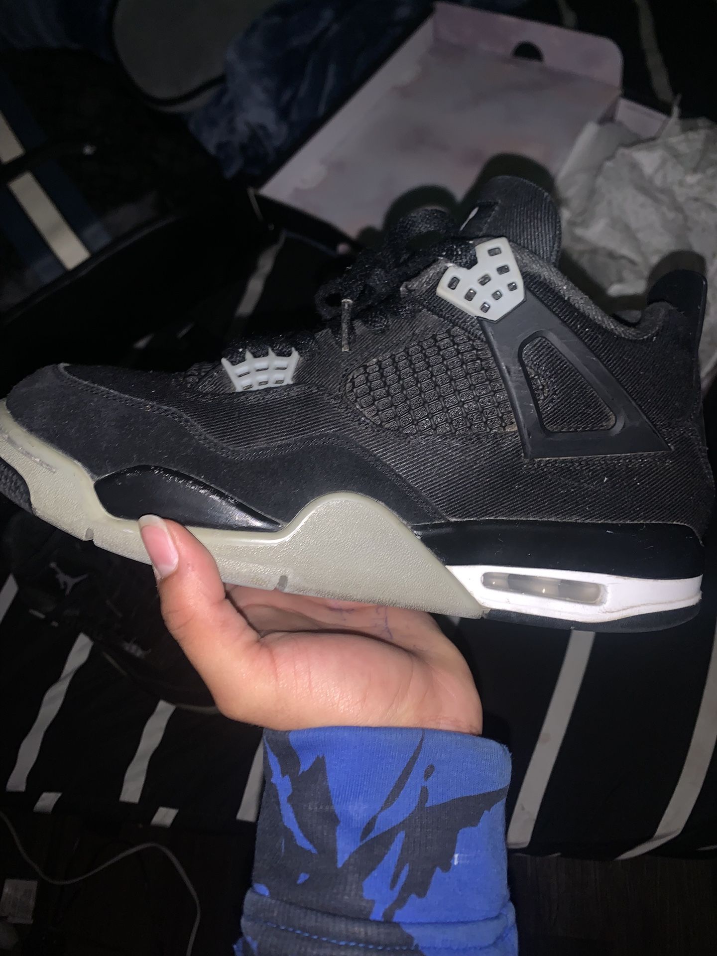 Jordan 4 Retro Bulk Canvas SZ 9