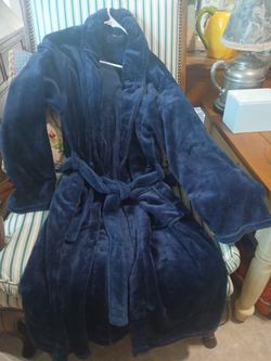 Mens Blue Robe