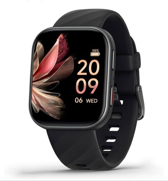 FITVII Health & Fitness Tracker (Answer/Make Calls), Smart Watch with 24/7 Heart Rate and Blood Pressure, Sleep Tracking, Blood Oxygen Monitor, 120+ S