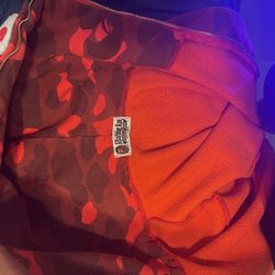 Red Bape Hoodie