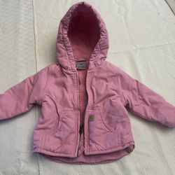 Pink Carhartt Jacket 12M