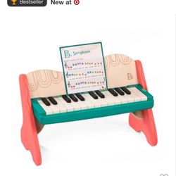 Wooden Toy Piano 