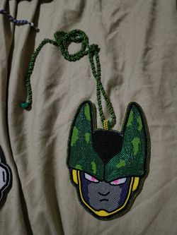 Dragon Ball Z Cell Hand Made Prison Beaded Piece