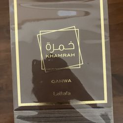 Khamrah Authentic Brown Box Perfume MISB New Never Used cash local purchase 
