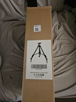 Sprinkle on tripod
