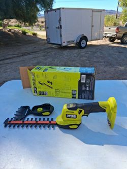Ryobi 18v compact brushless shear shrubber tool only