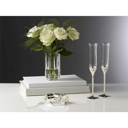 WEDGWOOD LOVE KNOTS TOASTING FLUTES, PAIR