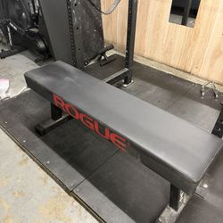 Rogue Flat Utility Bench 2.0 with Thompson Fat Pad