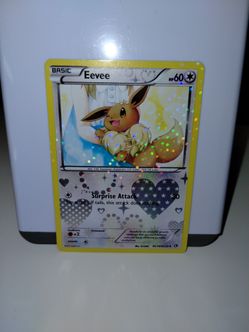 Eevee RC14/RC25 Legendary Treasures: Radiant Collection Holo 2013 Pokemon Card