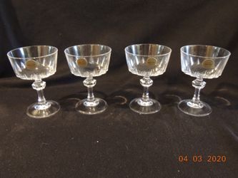 Princess House Espirit Wine Glasses