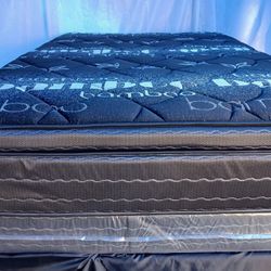 $250  Queen Pillow Mattress Only Brand New Free Delivery Same Day 