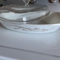 14x9 VINTAGE PYREX “GOLDEN HONEYSUCKLE “ Dish