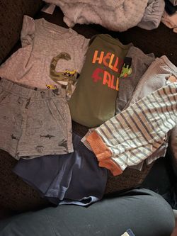 Baby boy clothes ranges 0-12 monthsq