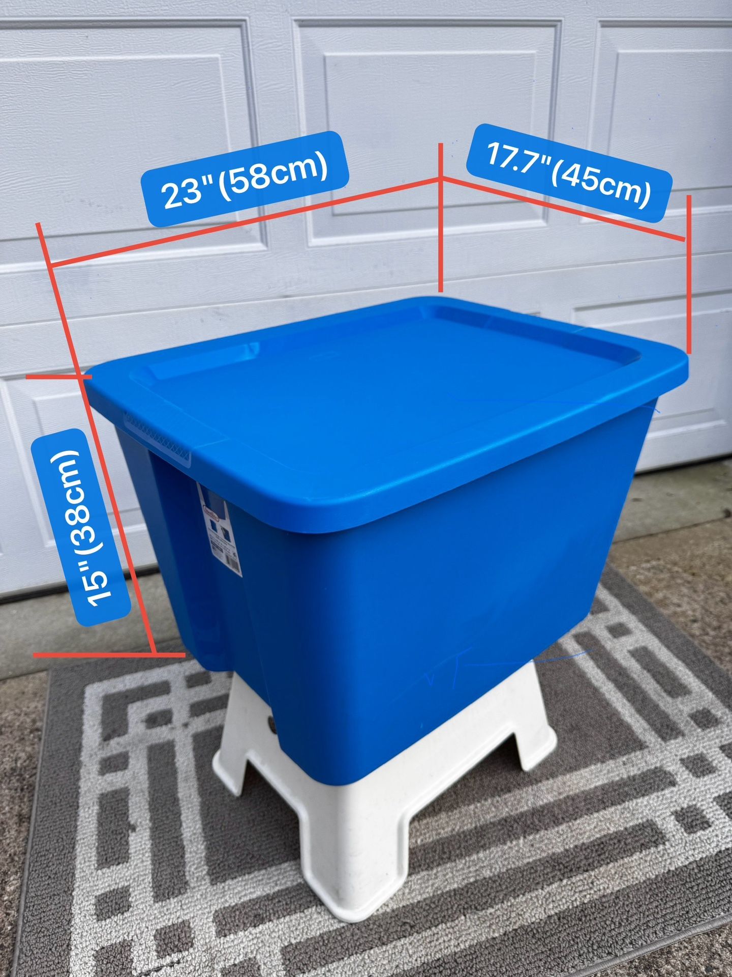 18 Gal Sterilte® Brand Storage Box