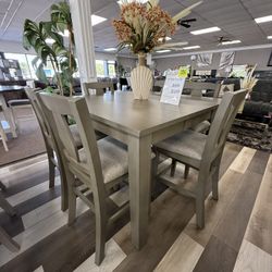 6 Pc Dining Table 