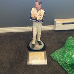 Dale Earnhardt Sr. Statue With Certificate Of Authenticity