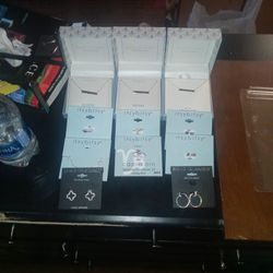 Stearling Silver Neclaces Rings Earrings And Bracelets Super Bundle Package Deal.