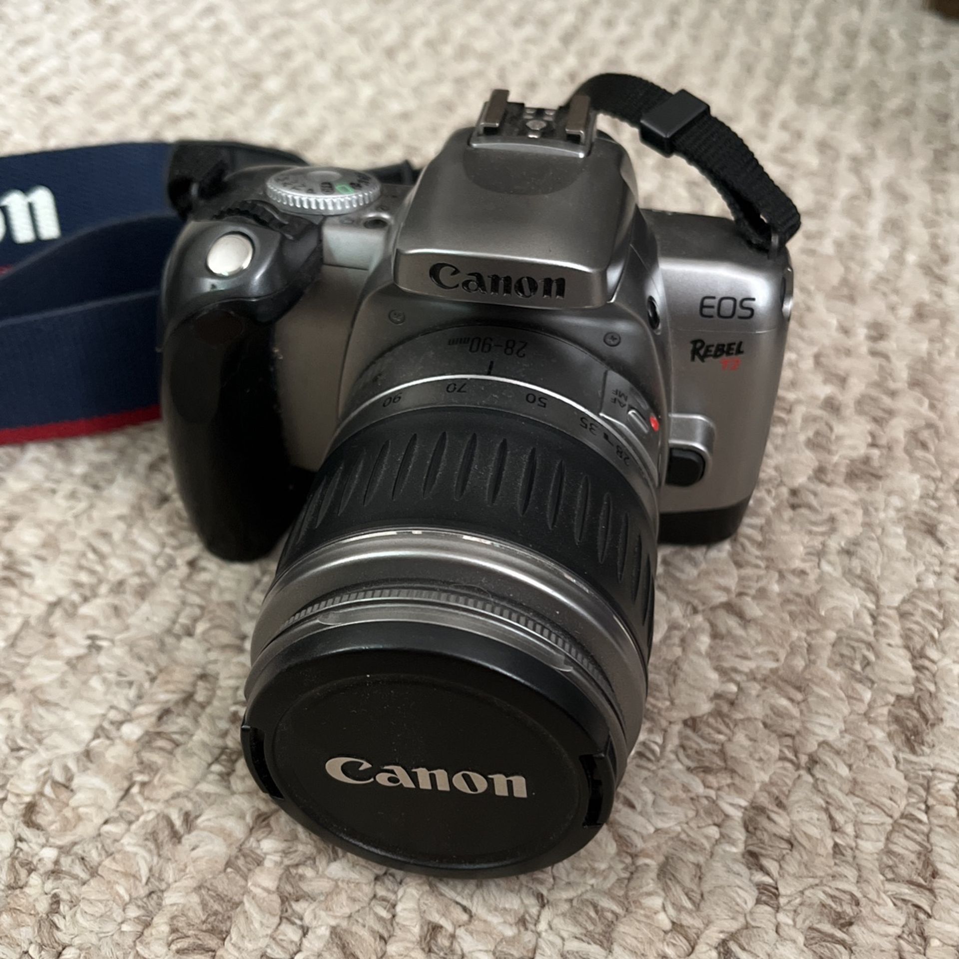 Canon EOS Rebel T2 Old Film Camera