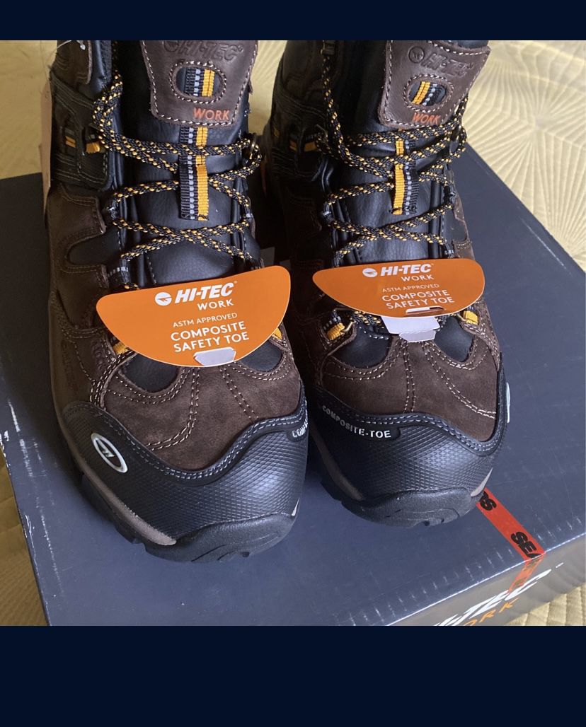 Hi-Tec Steel Toe Waterproof Boots Size 12 for Sale in Orange, CA - OfferUp