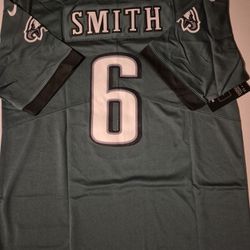 NFL Philadelphia Eagles football uniform No.6 DeVonta Smith jersey
