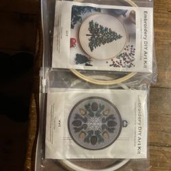 9” Embroidery Kits Each