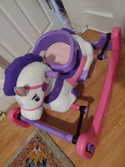 ROCKING Horse ride on with removable safety gaurd
