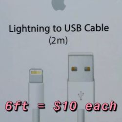 Apple iPhone 6 foot cable lightning to USB
