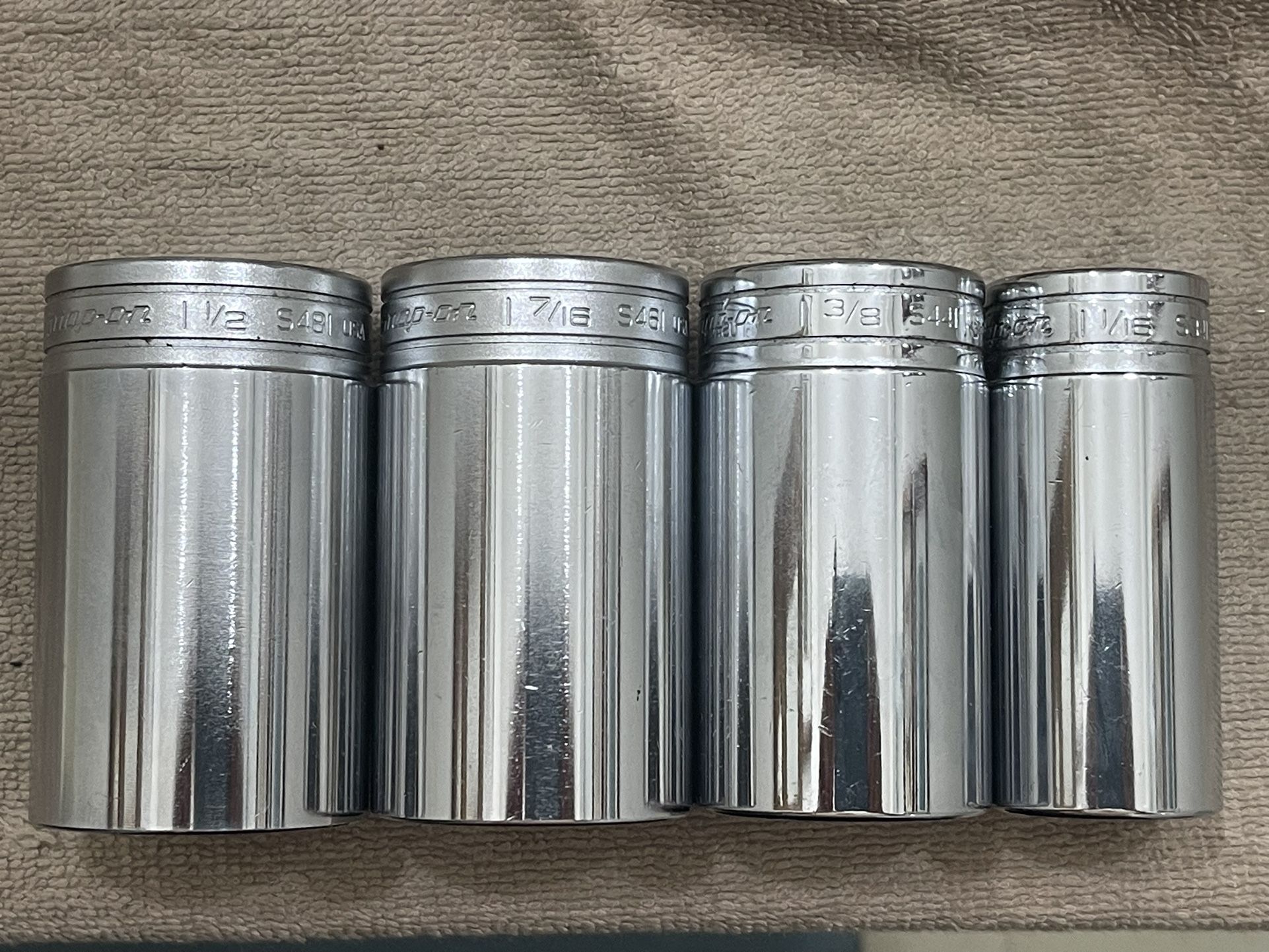 Tools SNAP ON Deep Sockets 1/2in Drive