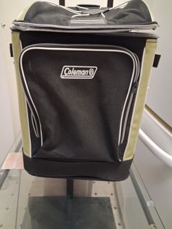 Coleman rolling cooler