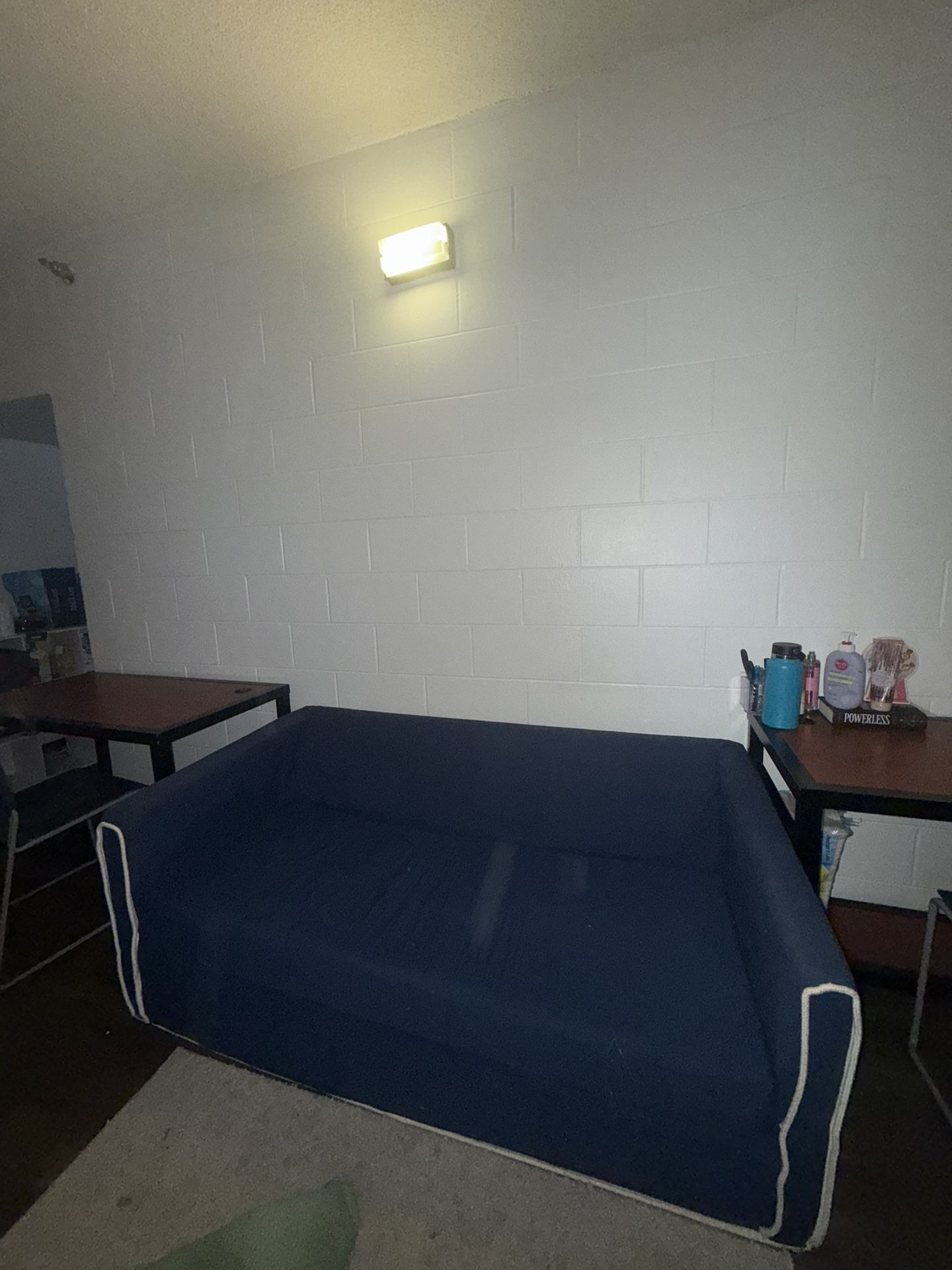 Navy Blue Full Pull-Out Couch